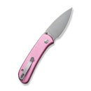 CIVIVI Qubit Button Lock & Thumb Stud Knife Aluminum Handle (2.98" 14C28N Blade) C22030E - 5 - CIVIVI