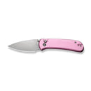 CIVIVI Qubit Button Lock & Thumb Stud Knife Aluminum Handle (2.98" 14C28N Blade) C22030E - 5 - CIVIVI