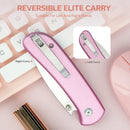 CIVIVI Qubit Button Lock & Thumb Stud Knife Aluminum Handle (2.98" 14C28N Blade) C22030E - 5 - CIVIVI