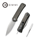 CIVIVI Relic Flipper Knife Micarta Handle (3.48" Nitro - V Blade) C20077B - 3 - CIVIVI