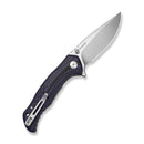 CIVIVI Rhykon Black &Purple G10 Handle (3.48" Stonewashed 14C28N Blade) C25106 Sample1 - CIVIVI