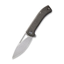 CIVIVI Riffle Flipper & Thumb Hole Knife Micarta Handle (3.46" 14C28N Blade) C2024C - CIVIVI