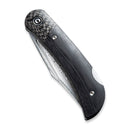 CIVIVI Rustic Gent Lock Back Knife G10 & Carbon Fiber Handle (2.97" Damascus Blade) C914DS - 1 - CIVIVI