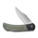 CIVIVI Rustic Gent Lock Back Knife Micarta & Carbon Fiber Handle (2.97" D2 Blade) C914B - CIVIVI