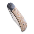 CIVIVI Rustic Gent Lock Back Knife Micarta & Carbon Fiber Handle (2.97" D2 Blade) C914C - CIVIVI