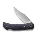 CIVIVI Rustic Gent Lock Back Knife Micarta & Carbon Fiber Handle (2.97" D2 Blade) C914D - CIVIVI