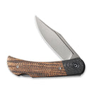 CIVIVI Rustic Gent Lock Back Knife Micarta & Carbon Fiber Handle (2.97" D2 Blade) C914E - CIVIVI