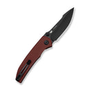 CIVIVI Ryson - E Burgundy G10 Hanlde (3.33" Black Stonewashed 14C28N Blade) C25097 Sample1 - CIVIVI
