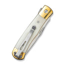 CIVIVI Sample Nickel Silver With Bone Inlay (3.19" Satin Finished 14C28N Blade) C24078 Sample2 - CIVIVI