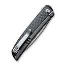 CIVIVI Savant Flipper Knife Stainless Steel & G10 & Carbon Fiber Handle (3.47" Damascus Blade) C20063B - DS1 - CIVIVI