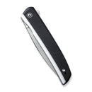 CIVIVI Savant Flipper Knife Stainless Steel & G10 Handle (3.47" 14C28N Blade) C20063B - 2 - CIVIVI