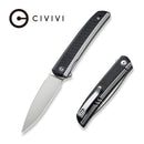CIVIVI Savant Flipper Knife Stainless Steel & G10 Handle (3.47" 14C28N Blade) C20063B - 2 - CIVIVI