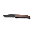 CIVIVI Savant Flipper Knife Stainless Steel & Wood Handle (3.47" 14C28N Blade) C20063B - 1 - CIVIVI
