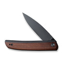 CIVIVI Savant Flipper Knife Stainless Steel & Wood Handle (3.47" 14C28N Blade) C20063B - 1 - CIVIVI