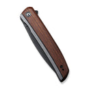 CIVIVI Savant Flipper Knife Stainless Steel & Wood Handle (3.47" 14C28N Blade) C20063B - 1 - CIVIVI