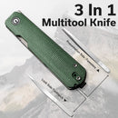 CIVIVI Sendy Flipper Knife Micarta Handle (2.83" Nitro - V Blade) C21004A - 1 - CIVIVI