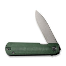 CIVIVI Sendy Flipper Knife Micarta Handle (2.83" Nitro - V Blade) C21004A - 1 - CIVIVI