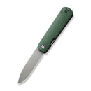 CIVIVI Sendy Flipper Knife Micarta Handle (2.83" Nitro - V Blade) C21004A - 1 - CIVIVI