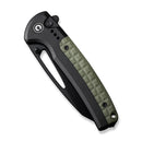 CIVIVI Sentinel Strike Flipper & Thumb Stud & Thumb Hole & Button Lock Knife Aluminum & FRN Handle (3.7" K110 Blade) C22025B - 3 - CIVIVI