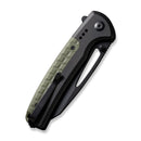 CIVIVI Sentinel Strike Flipper & Thumb Stud & Thumb Hole & Button Lock Knife Aluminum & FRN Handle (3.7" K110 Blade) C22025B - 3 - CIVIVI