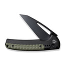 CIVIVI Sentinel Strike Flipper & Thumb Stud & Thumb Hole & Button Lock Knife Aluminum & FRN Handle (3.7" K110 Blade) C22025B - 3 - CIVIVI