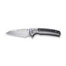 CIVIVI Sentinel Strike Flipper & Thumb Stud & Thumb Hole & Button Lock Knife Aluminum & FRN Handle (3.7" K110 Blade) C22025B - 2 - CIVIVI