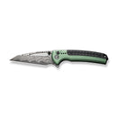 CIVIVI Sentinel Strike Flipper & Thumb Stud & Thumb Hole & Button Lock Knife Aluminum & FRN Handle (3.7" Damascus Blade) C22025B - DS1 - CIVIVI