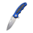 CIVIVI Shard Flipper & Thumb Hole Knife G10 & Carbon Fiber Handle (2.95" D2 Blade) C806C - CIVIVI