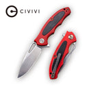 CIVIVI Shard Flipper & Thumb Hole Knife G10 & Carbon Fiber Handle (2.95" D2 Blade) C806D - CIVIVI