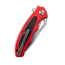 CIVIVI Shard Flipper & Thumb Hole Knife G10 & Carbon Fiber Handle (2.95" D2 Blade) C806D - CIVIVI