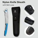 CIVIVI Shawka Folding Fillet Knife Aluminum Handle (5.81" 14C28N Blade) C22029B - 2, With 1PC Black Nylon Sheath