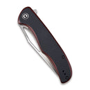 CIVIVI Shredder Flipper & Thumb Hole Knife G10 Handle (3.7" D2 Blade) C912B - CIVIVI