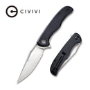 CIVIVI Shredder Flipper & Thumb Hole Knife G10 Handle (3.7" D2 Blade) C912C - CIVIVI