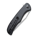 CIVIVI Shredder Flipper & Thumb Hole Knife G10 Handle (3.7" Damascus Blade) C912DS - CIVIVI