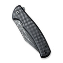 CIVIVI Sinisys Flipper Knife Carbon Fiber & G10 & Stainless Steel Handle (3.7" Damascus Blade) C20039-DS1 - CIVIVI