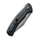 CIVIVI Sinisys Flipper Knife Carbon Fiber & G10 & Stainless Steel Handle (3.7" Damascus Blade) C20039-DS1 - CIVIVI