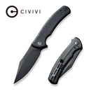 CIVIVI Sinisys Flipper Knife G10 With Stainless Steel Handle (3.7" 14C28N Blade) C20039 - 1 - CIVIVI