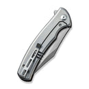 CIVIVI Sinisys Flipper Knife Micarta & Stainless Steel Handle (3.7" 14C28N Blade) C20039 - 2 - CIVIVI