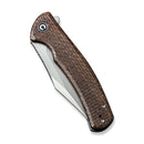 CIVIVI Sinisys Flipper Knife Micarta & Stainless Steel Handle (3.7" 14C28N Blade) C20039 - 2 - CIVIVI
