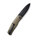 CIVIVI Sokoke Front Flipper & Thumb Stud Knife Micarta Handle (3.35" 14C28N Blade) C22007 - 2 - CIVIVI