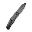 CIVIVI Sokoke Front Flipper & Thumb Stud Knife Micarta Handle (3.35" Damascus Blade) C22007 - DS1 - CIVIVI