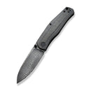 CIVIVI Sokoke Front Flipper & Thumb Stud Knife Micarta Handle (3.35" Damascus Blade) C22007 - DS1 - CIVIVI