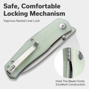 CIVIVI Sokoke Front Flipper & Thumb Stud Knife G10 Handle (3.35" 14C28N Blade) C22007 - 5 - CIVIVI