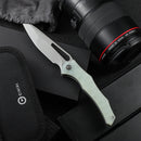 CIVIVI Spiny Dogfish Thumb Hole Knife G10 Handle (3.47" 14C28N Blade) C22006 - 2 - CIVIVI