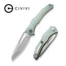 CIVIVI Spiny Dogfish Thumb Hole Knife G10 Handle (3.47" 14C28N Blade) C22006 - 2 - CIVIVI