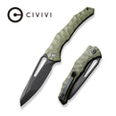 CIVIVI Spiny Dogfish Thumb Hole Knife G10 Handle (3.47" 14C28N Blade) C22006 - 3 - CIVIVI