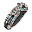 CIVIVI Squib Flipper & Thumb Stud Knife Micarta Handle (2.28" Black Stonewashed Nitro - V Blade) C25117 Sample2 - CIVIVI