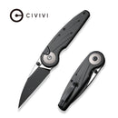 CIVIVI Starflare Thumb Stud & Button Lock Knife Aluminum Handle (3.3" Nitro - V Blade) C23052 - 1 - CIVIVI