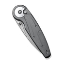 CIVIVI Starflare Thumb Stud & Button Lock Knife Aluminum Handle (3.3" Nitro - V Blade) C23052 - 2 - CIVIVI