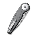 CIVIVI Starflare Thumb Stud & Button Lock Knife Aluminum Handle (3.3" Nitro - V Blade) C23052 - 2 - CIVIVI
